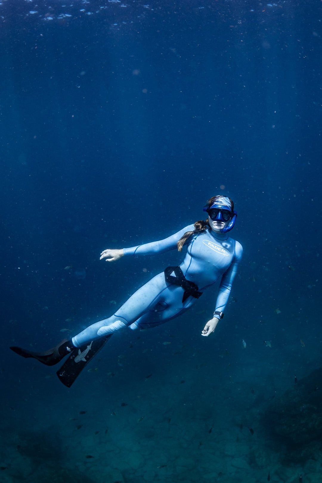 SECONDS- Back Zip Steamer Wetsuit- 2mm Sapphire Blue