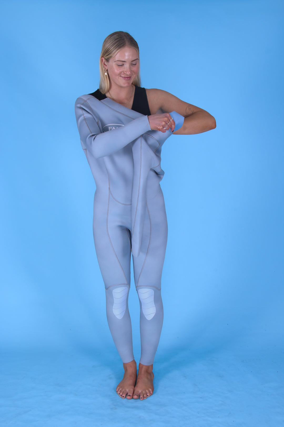MESO Scuba Wetsuit- 5/4mm Pearl Grey- COMING SOON