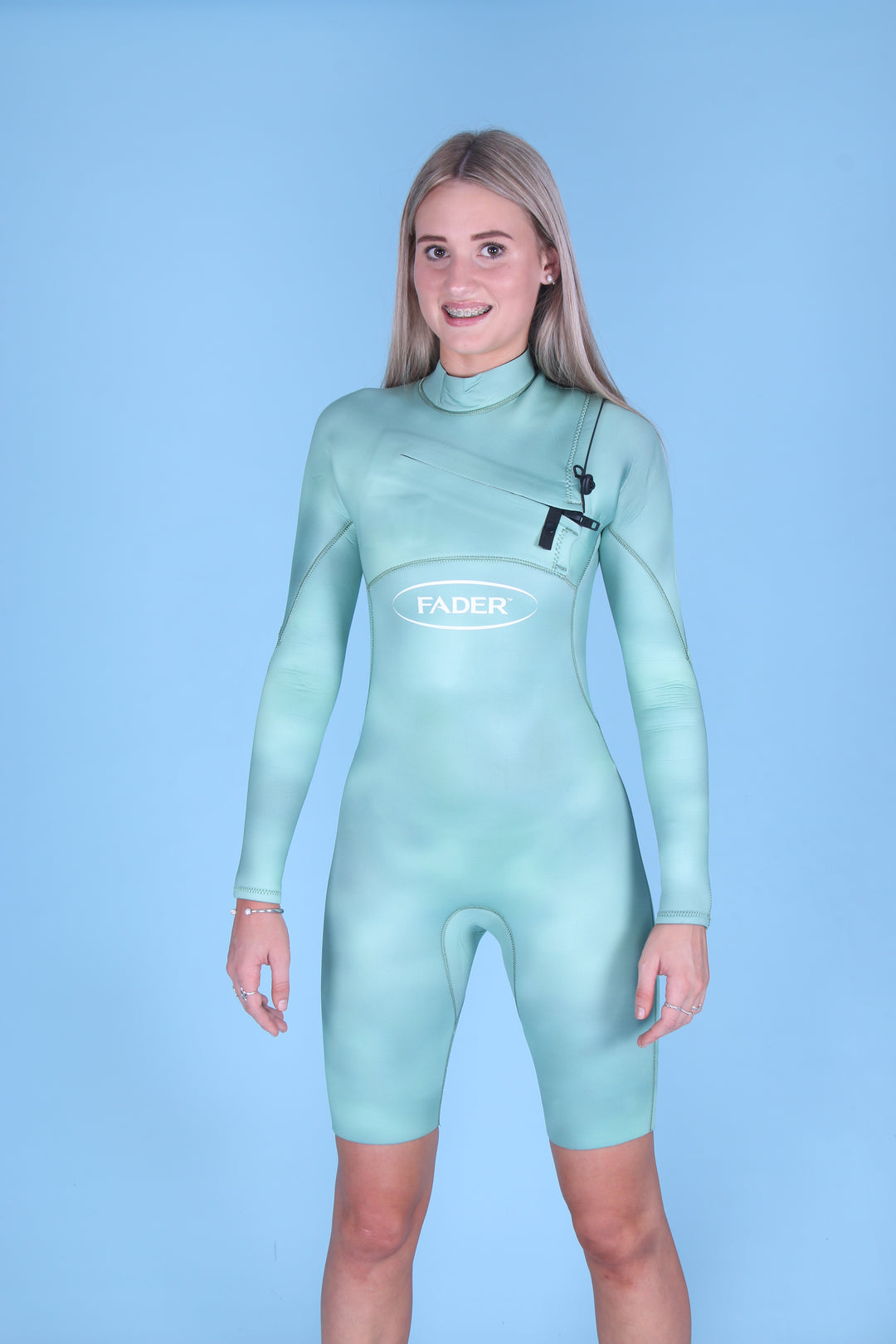 Chest Zip Surf Shortys Long  Arm
