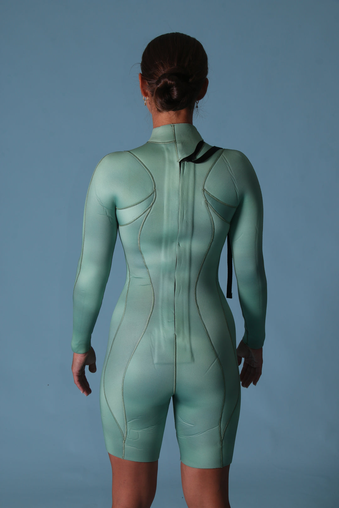 Back Zip  2.5mm Emerald Green Shorty's  ON WAY